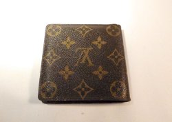 画像2: LOUIS VUITTON モノグラム 二つ折り財布　070