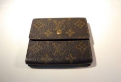 画像1: LOUIS VUITTON モノグラム 二つ折り財布　003