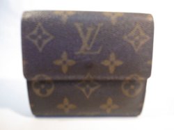 画像1: LOUIS VUITTON 　モノグラム 三つ折り財布 336