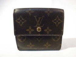 画像1: LOUIS VUITTON 　モノグラム 三つ折り財布 338