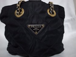 画像1: PRADA　チェーンショルダーバック 361