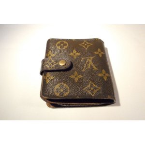 画像: LOUIS VUITTON モノグラム 二つ折り財布　001