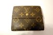 画像1: LOUIS VUITTON モノグラム 二つ折り財布　031