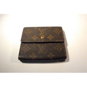 画像: LOUIS VUITTON モノグラム 二つ折り財布　003