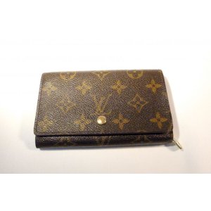 画像: LOUIS VUITTON モノグラム 二つ折り財布　013