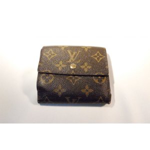 画像: LOUIS VUITTON モノグラム 二つ折り財布　009