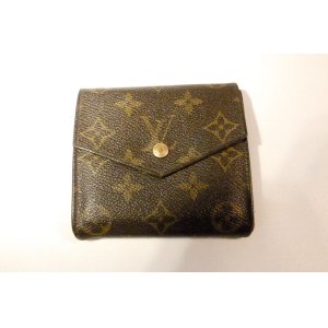 画像: LOUIS VUITTON モノグラム 二つ折り財布　038