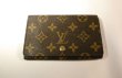 画像1: LOUIS VUITTON モノグラム 二つ折り財布　034