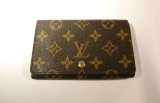 画像: LOUIS VUITTON モノグラム 二つ折り財布　034