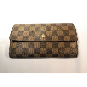 画像: LOUIS VUITTON ダミエ 長財布　020