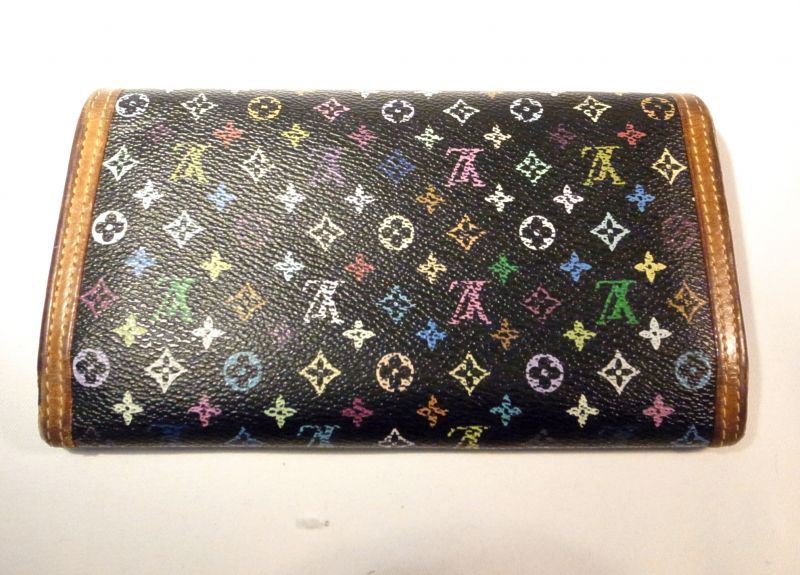 画像2: LOUIS VUITTON マルチカラー 長財布　056