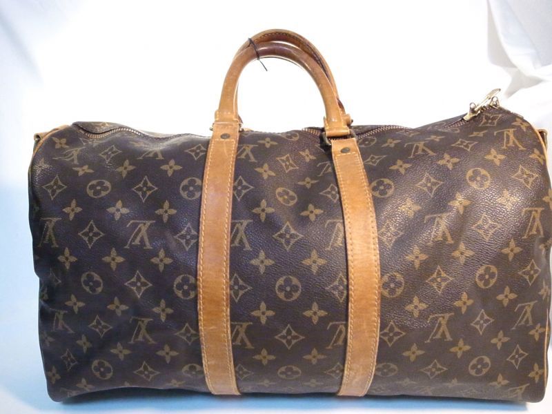 画像1: LOUIS VUITTON モノグラム ボストンバック　087