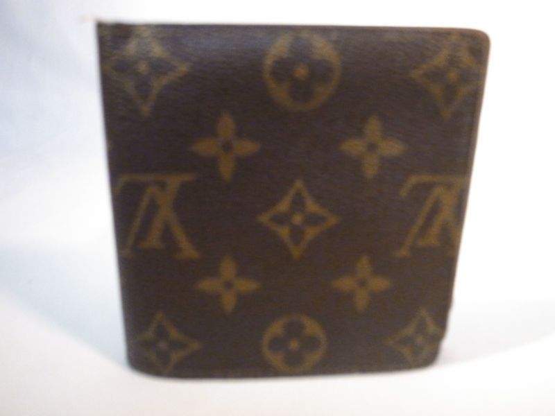 画像1: LOUIS VUITTON 　モノグラム 二つ折り財布 340