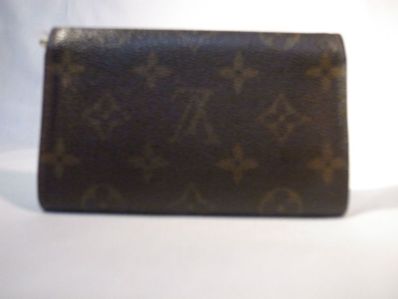 画像2: LOUIS VUITTON 　モノグラム 二つ折り財布 335