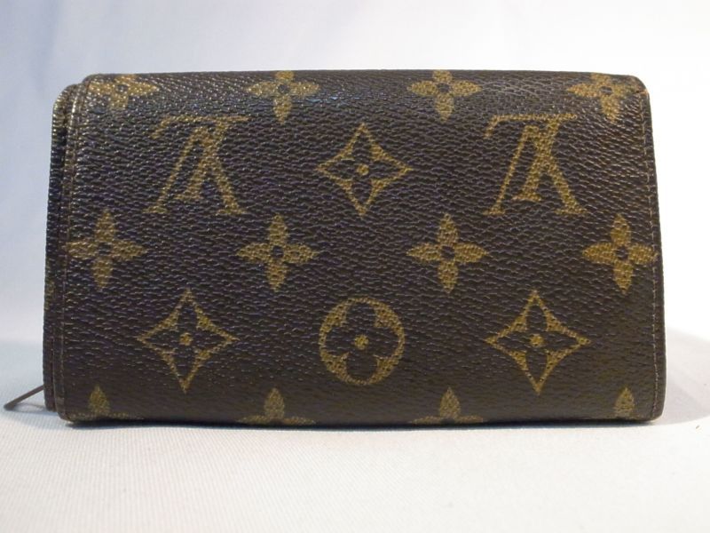 画像2: LOUIS VUITTON 　モノグラム 二つ折り財布 333