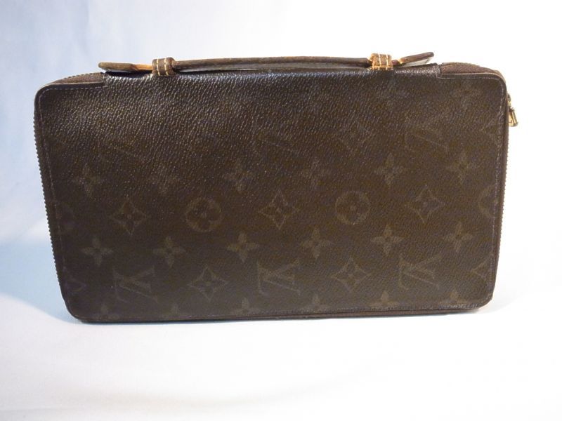 画像1: LOUIS VUITTON 　モノグラム ラウンドファスナー長財布 326